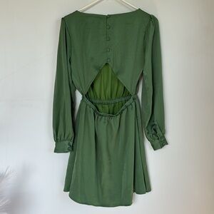 NWT Lost + Wander Emerald Eyes Long Sleeve Dress Size XS